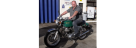 Paul Napier & his 1972 Norton Commando 750 Fastback